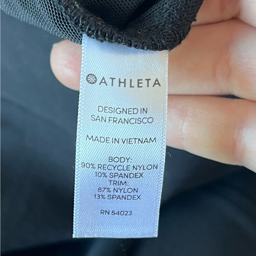 Athleta Women’s Black Mid-Rise Wander Stash Skinny Pants S/353676-02  SIZE 12 - Picture 9 of 10